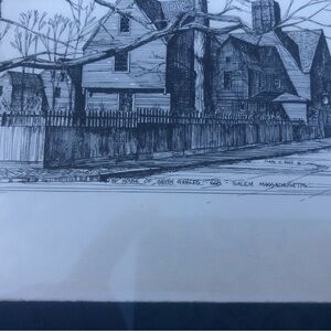 Salem….The House of Seven Gables Salem MA by Clark M Goff